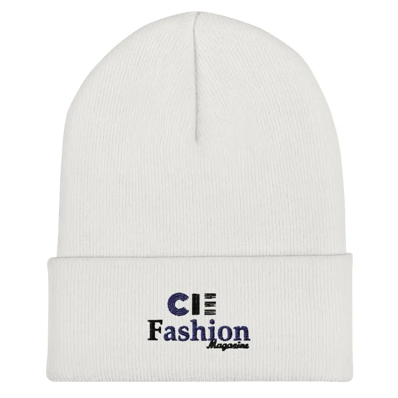 CIE Fashion Magazine White Beenie 